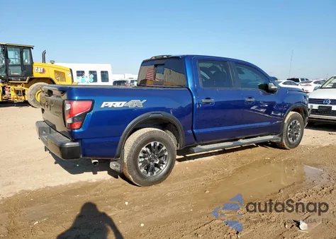 2021 Nissan Titan Sv из США, поврежденный, VIN 1N6AA1ED3MN519164